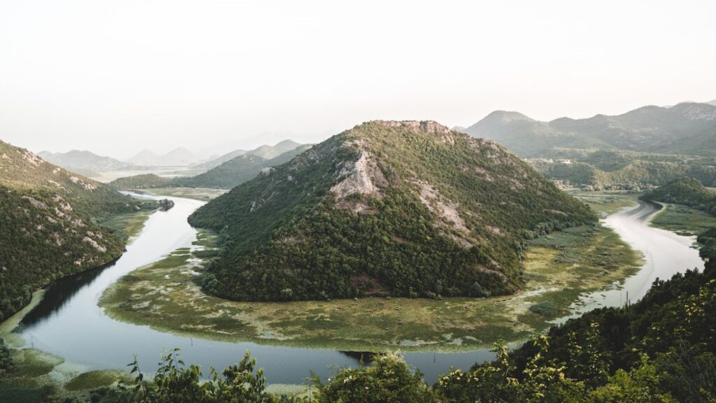 Parque Nacional Skadar Lake, próximo a Budva, Montenegro